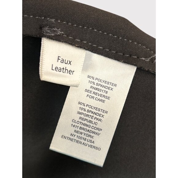 Tahari Womens Gray Suede Moto Jacket Zip Front Modern Chic Outerwear XL Fallcore - Picture 6 of 7